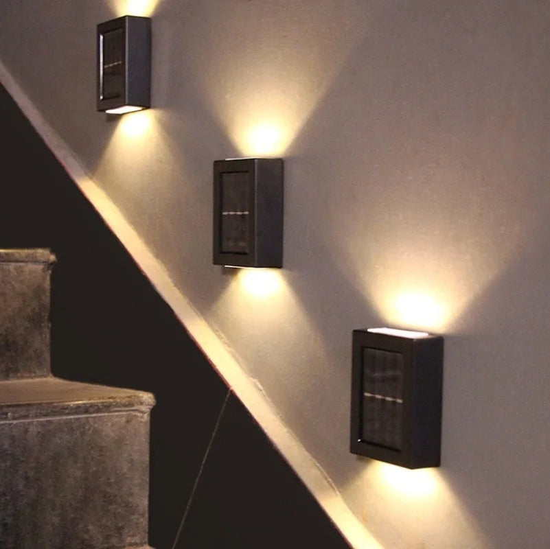 Wall Street Lamp Solar Lamp | Tuin Decoratief 4stuks
